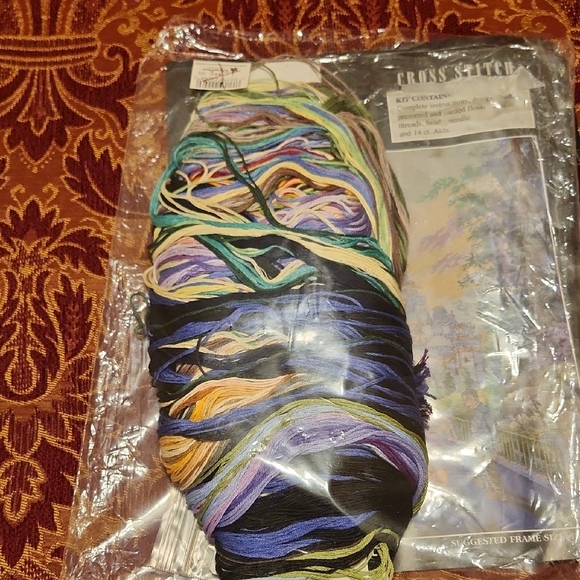 Disney Cinderella's Castle Cross Stitch Kit - "Past, Present, Forever" - Picture 3 of 9